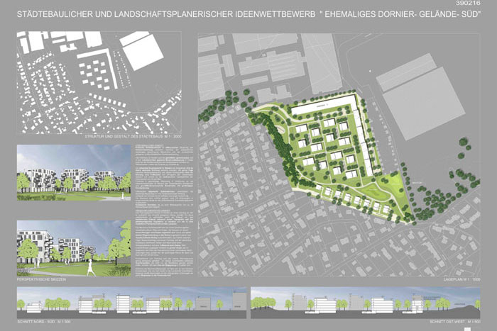 Landschaftsarchitekten Brandhof Voß - Landschaftsplanung und
Landschaftsarchitektur
- Dornier Projekt